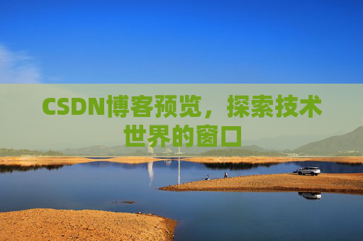 CSDN博客预览，探索技术世界的窗口